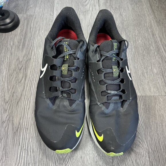 Mens Size 12 Nike Air Zoom Pegasus Shield Black Smoke Grey Sneakers DO7625 002 main image 8